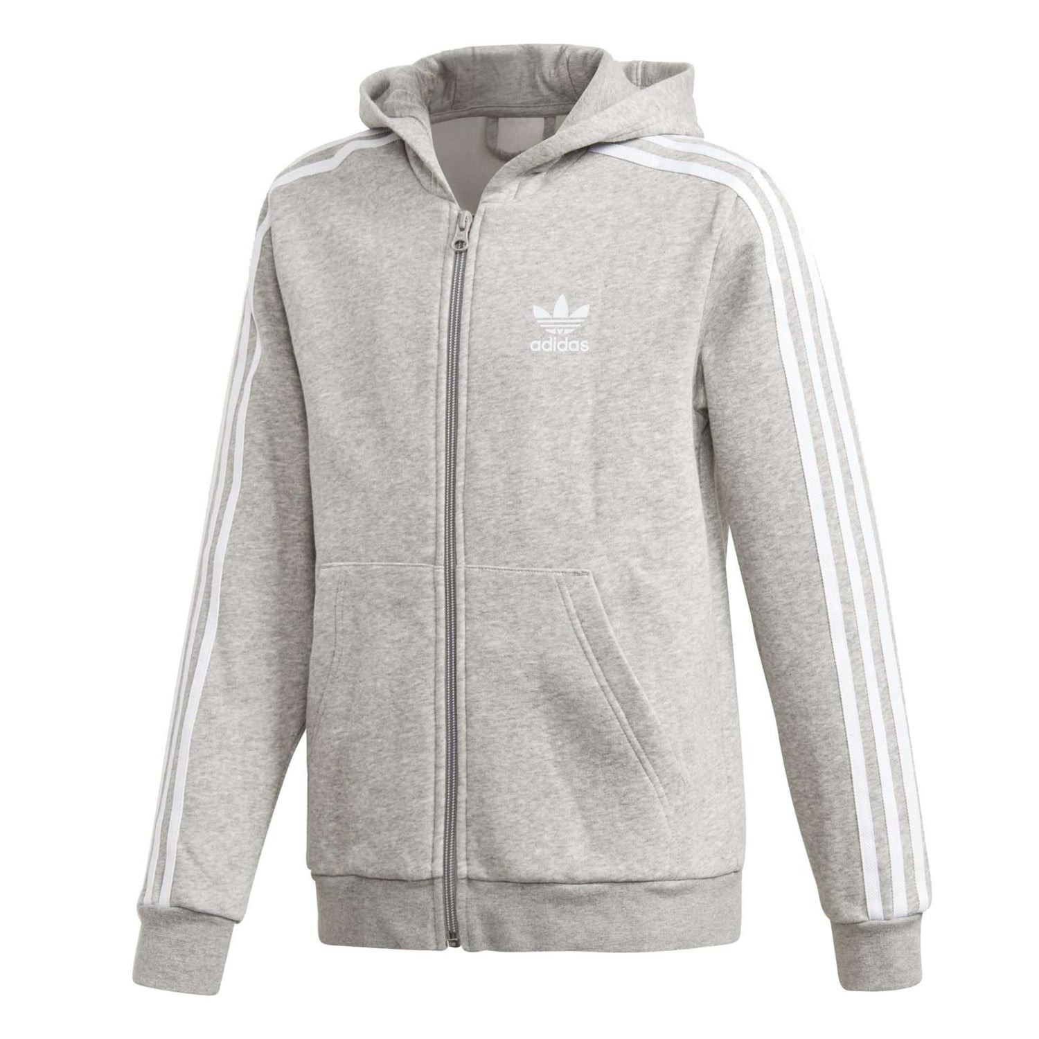 adidas Originals Boys' Trefoil Full-zip Hoodie DH2702 