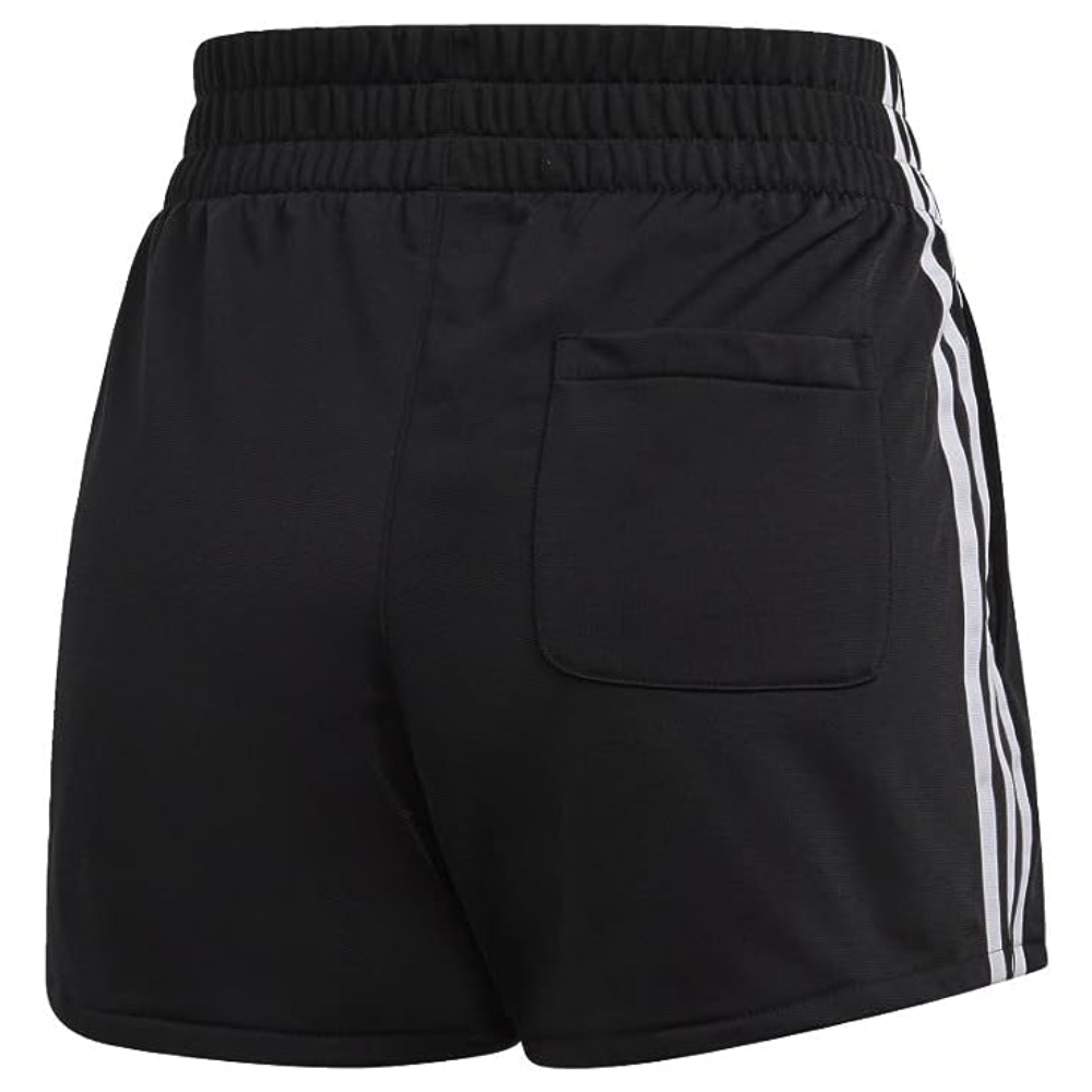◆正規品◆ADIDAS 3-STRIPES SHORTS(W)◆関税/送料無料◆人気◆ adidas Mens 3 Stripe Shorts with Zipper Pockets (Black/Grey