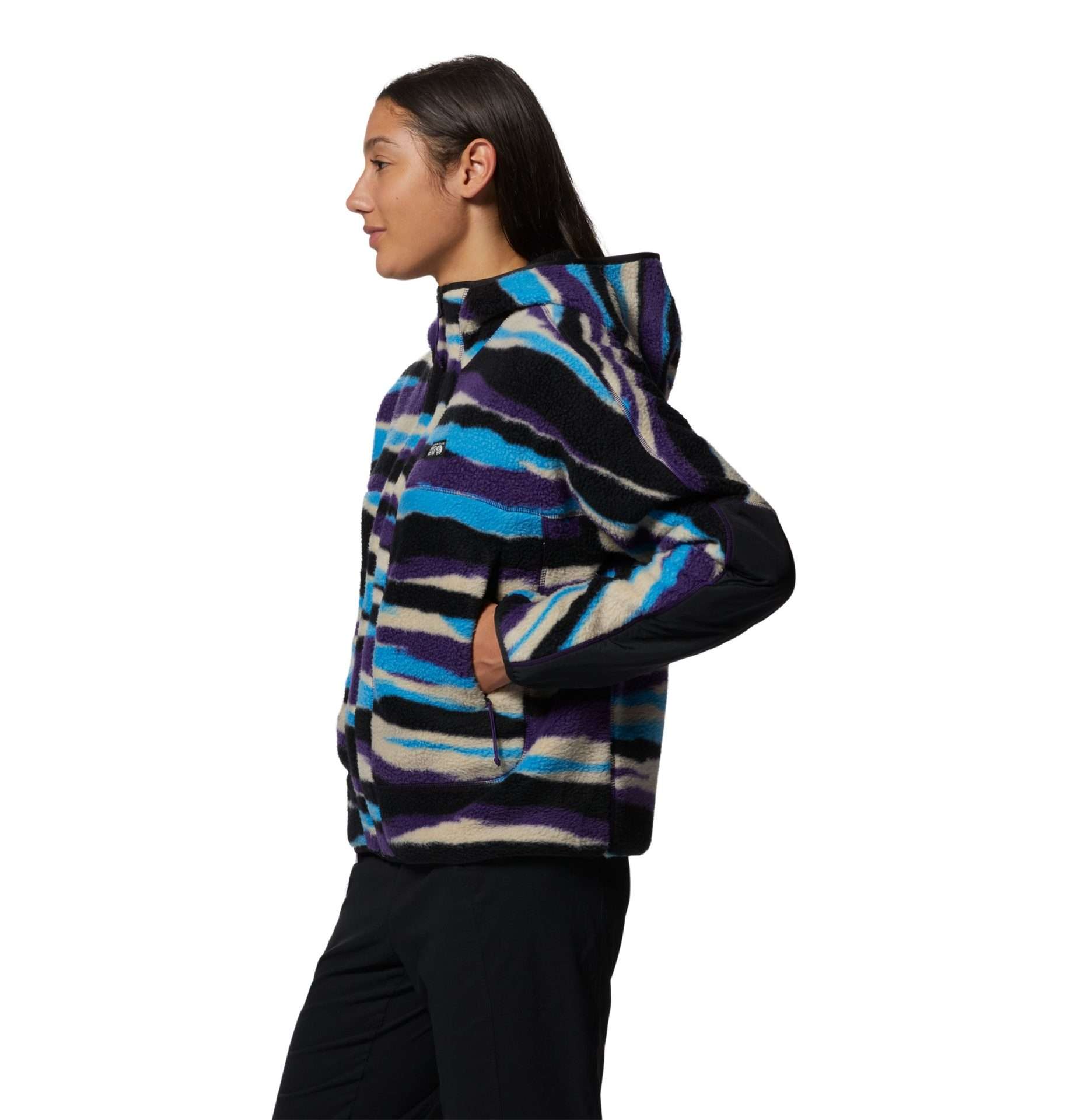Mountain Hardwear Women's HiCamp™ Fleece Full Zip Hoody - Zodiac Landscape Print 2002601507