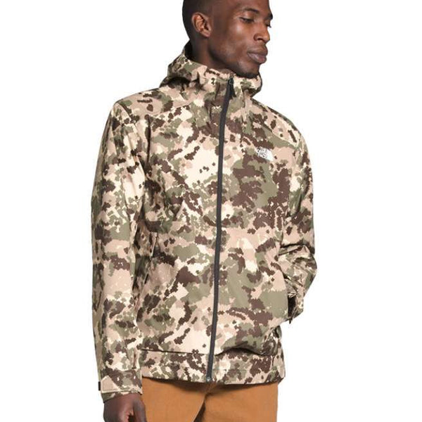 The North Face Men's Millerton Jacket (Burnt Olive Green Digi Topo Print)