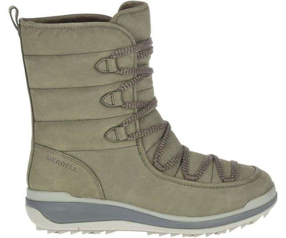 Merrell Women's Snowcreek Cozy Leather Polar Waterproof - Olive