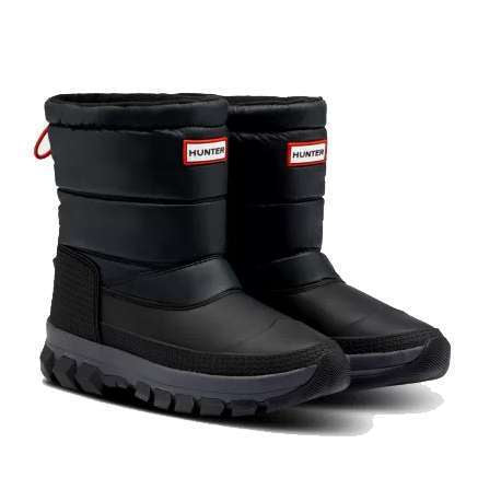 HUNTER - キキ様 ハンター HUNTER ORIGINAL SNOW BOOT SHORT Hunter Women's Original Insulated Short Snow Boots - Black