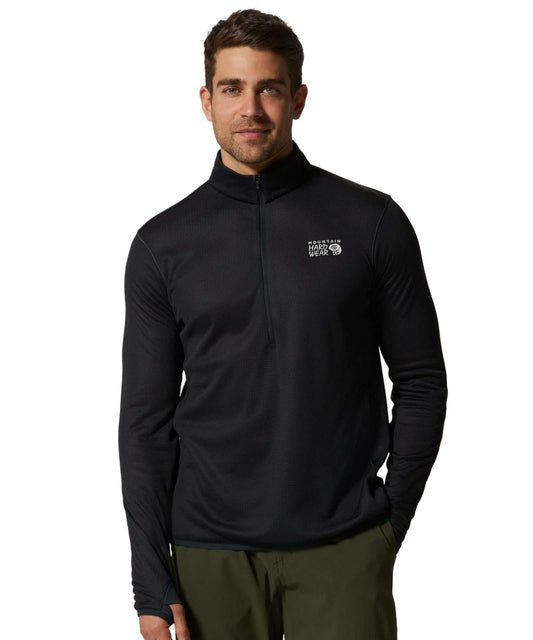 Mountain Hardwear Men's AirMesh 1/2 Zip 1956341 442 Caspian