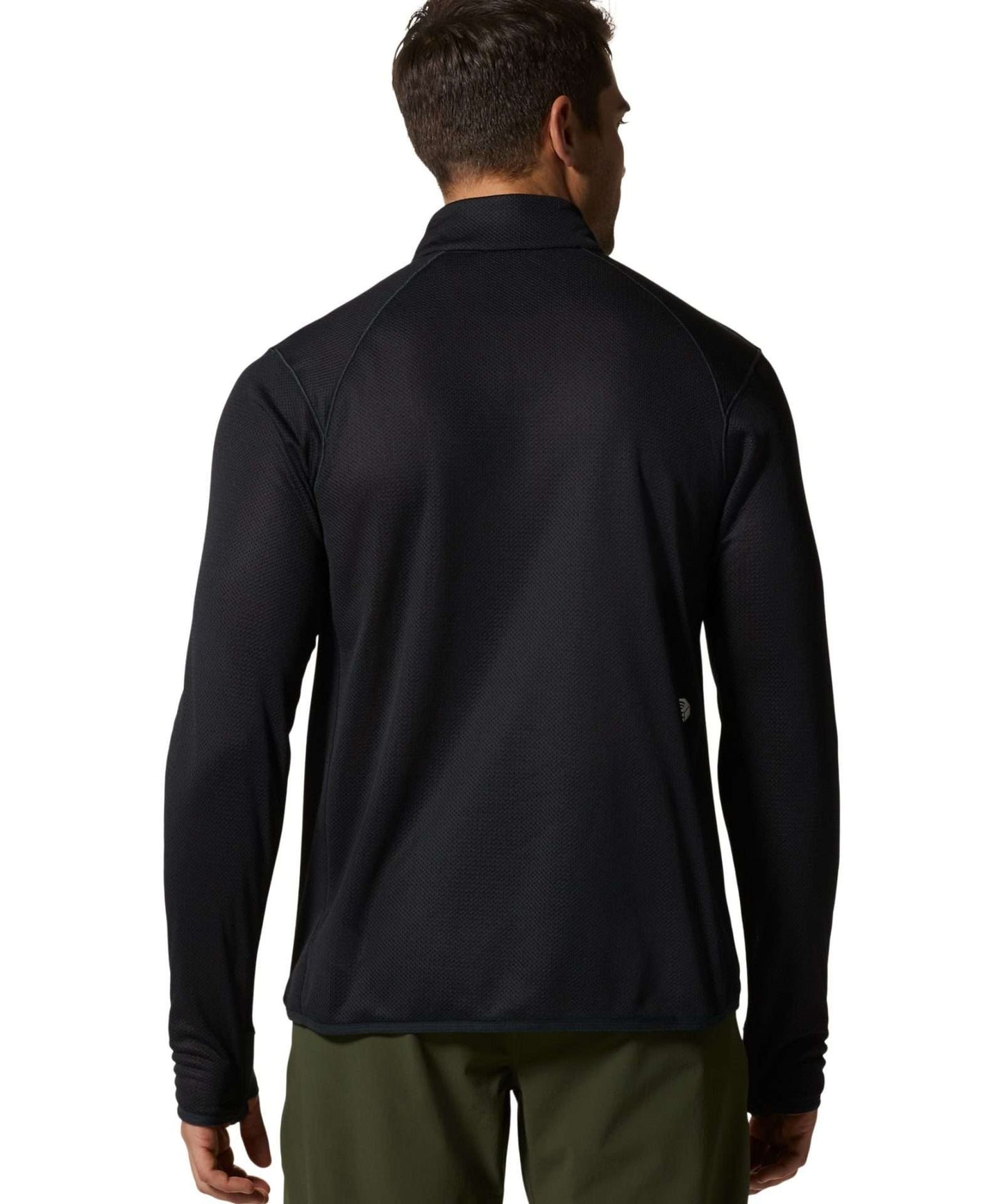 Mountain Hardwear Men's AirMesh 1/2 Zip 1956341 004 Dark Storm