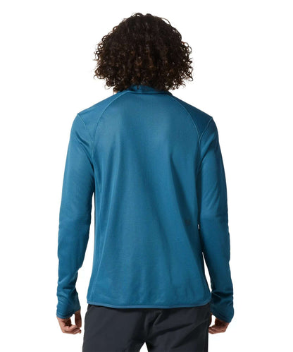 Mountain Hardwear Men's AirMesh 1/2 Zip 1956341 442 Caspian