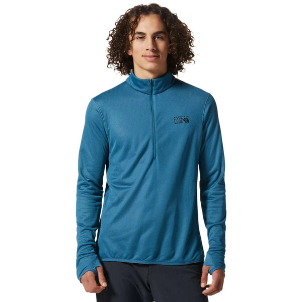 Mountain Hard Wear Men's Airmesh 1/2 Zip, 1956341, Caspian