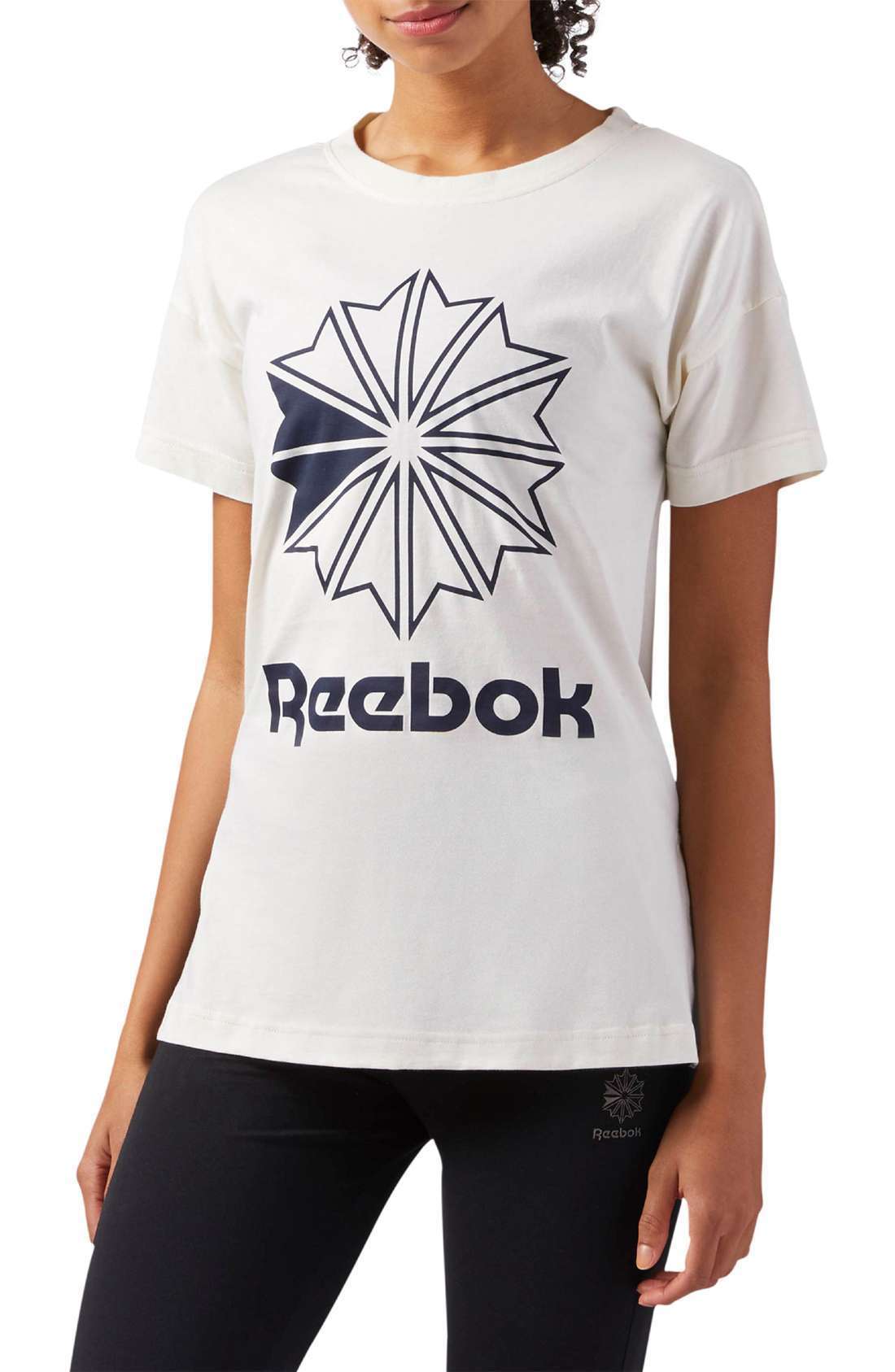 Reebok Women's Graphic Logo Tee 