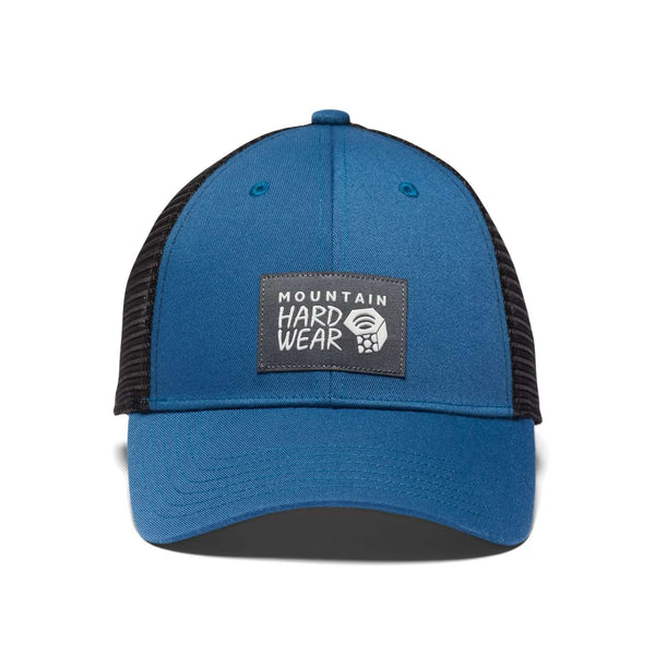 Mountain Hardwear Unisex MHW Logo Trucker Hat(OS), OU2574, Blue Horizon 