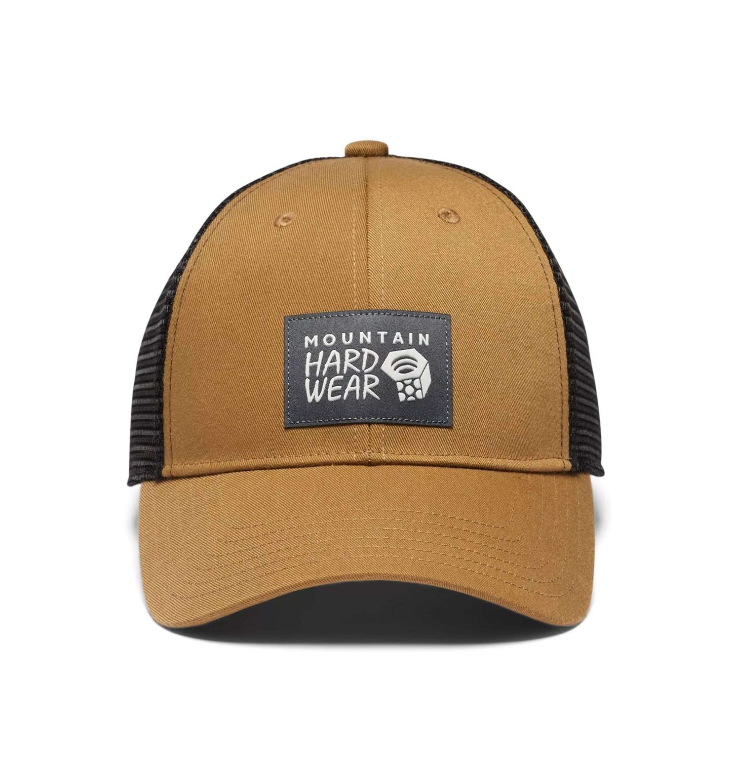 Moutain Hardwear Unisex MHW Logo Trucker Hat, OU2574, Corozo Nut 