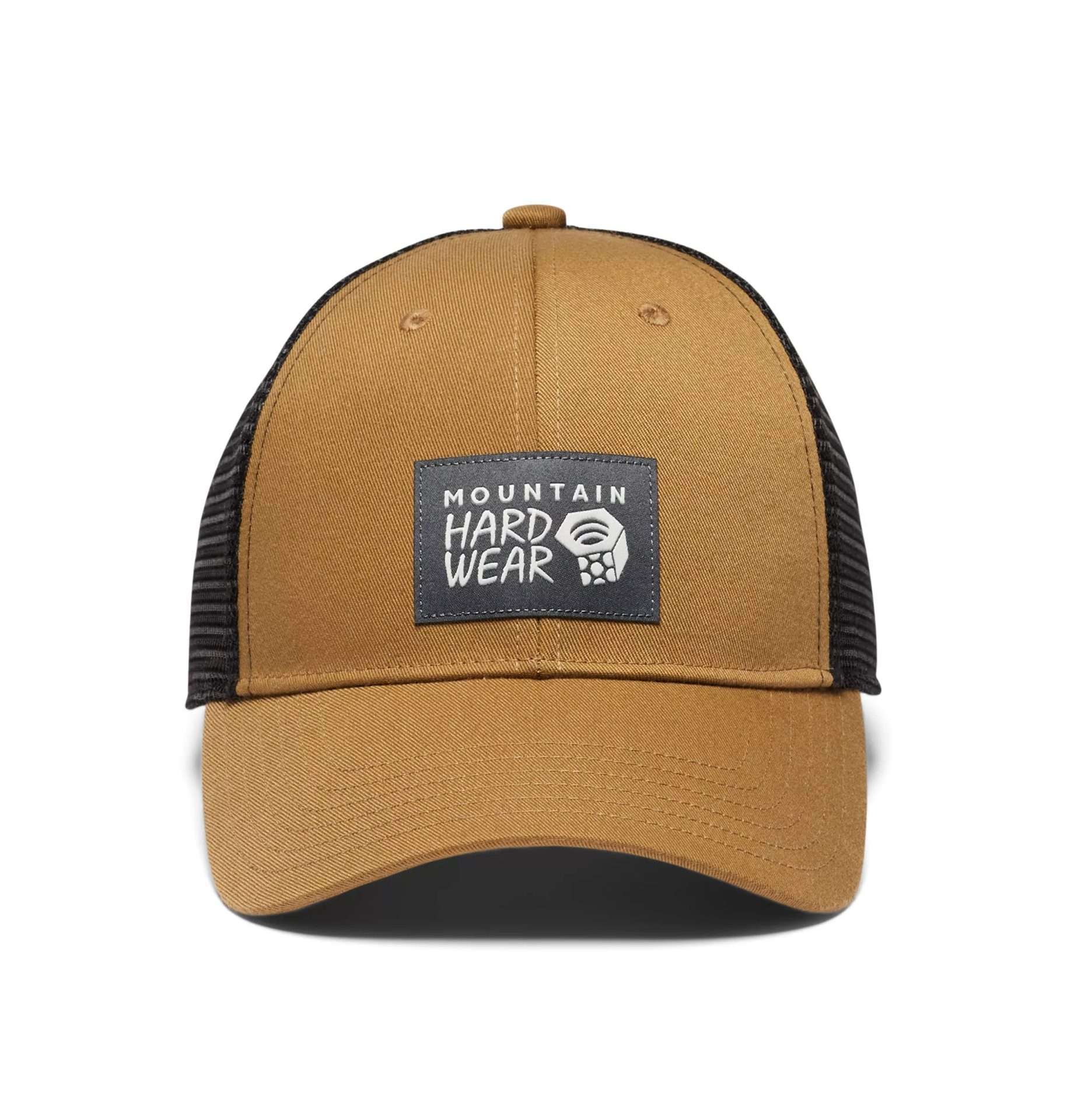 Moutain Hardwear Unisex MHW Logo Trucker Hat, OU2574, Corozo Nut 