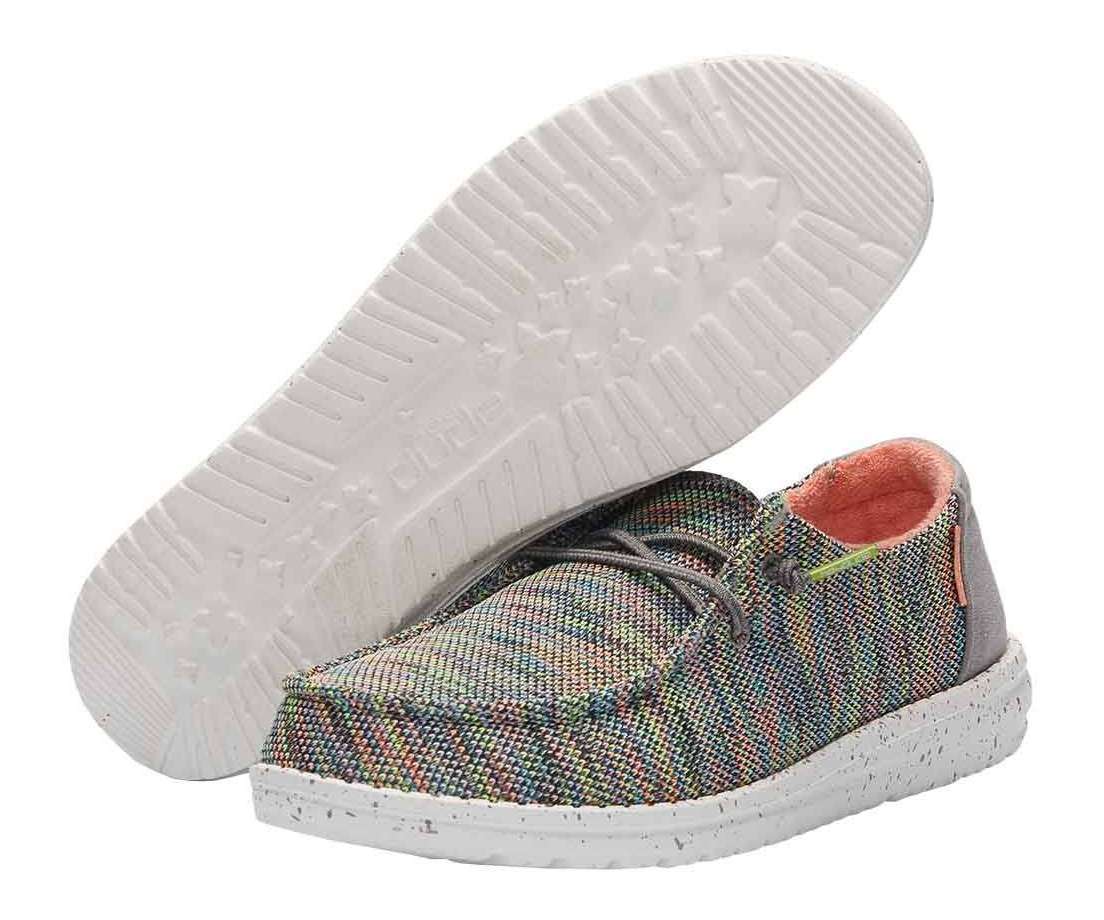 Hey Dude Women's Wendy Sox - Peacock Pink