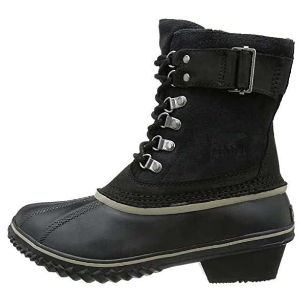 Sorel Women's Winter Fancy Lace II Boot (Black/Silver/Sage)