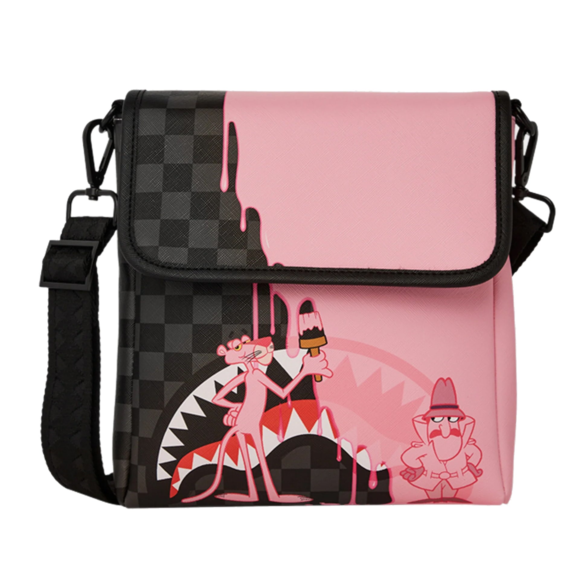 Sprayground PINK PANTHER PINK PAINTER MESSENGER SLING BAG 910B7586 image 0