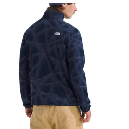 The North Face Men's Glacier Fleece Jacket - Summit Navy Sun Halos Print