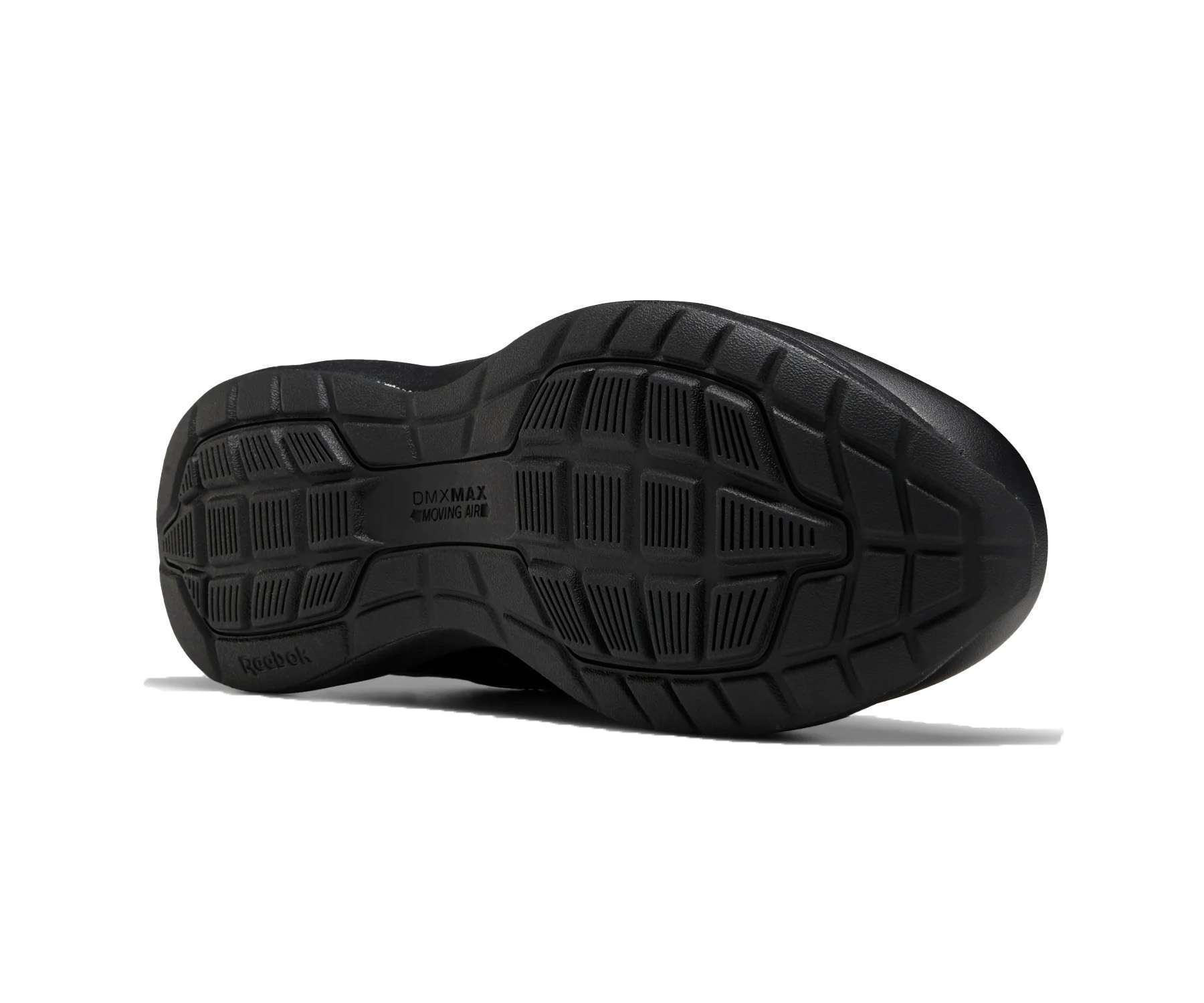 Reebok Men's Walk Ultra 7 DMX MAX Extra-Wide Shoes FU7145 BLACK / Cold Grey / Collegiate Royal
