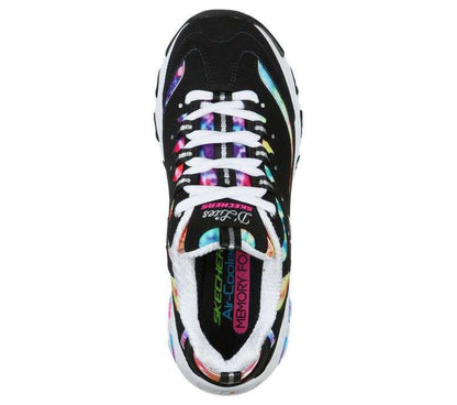 Skechers D'lites Summer Fiesta  Black/Multi 149015 