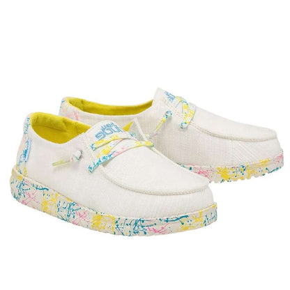 Hey Dude Youth Girl's Wendy Shoes - Sugar Vibe