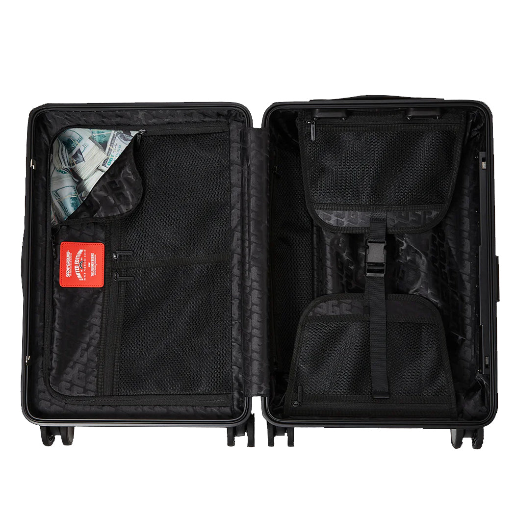 Sprayground Trolley Peeking Character Check 22" Carry On Luggage image 3