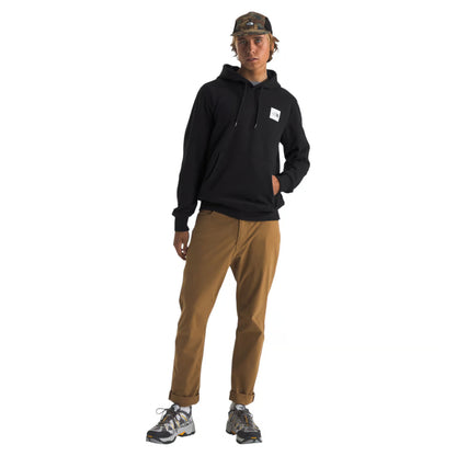 The North Face Men's Brand Proud Hoodie with a bold logo design and soft fleece fabric for everyday warmth and comfort.