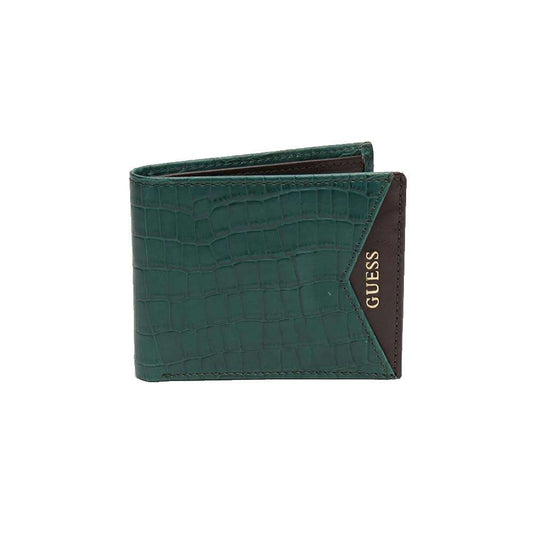 Guess Men's Leather Slim Bifold Wallet 