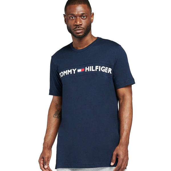 Tommy Hilfiger Men's Chest Tape Short Sleeve T-Shirt