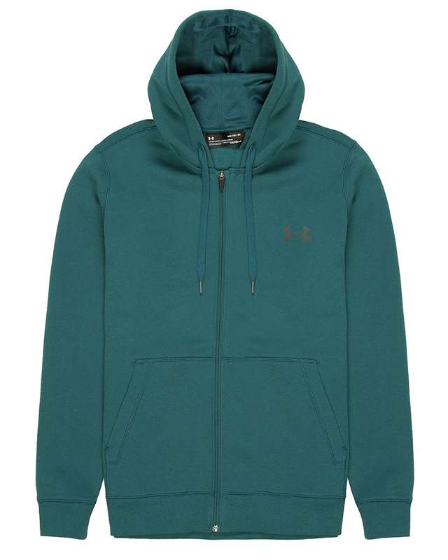 Under Armour Men's  Rival Fitted Full-Zip Hoodie #1302290-716