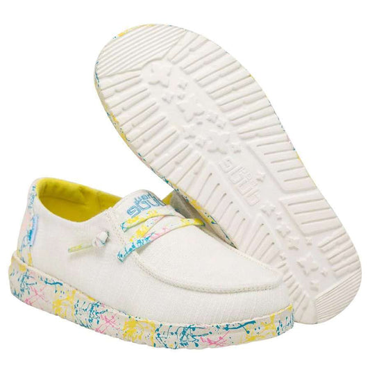 Hey Dude Youth Girl's Wendy Shoes - Sugar Vibe