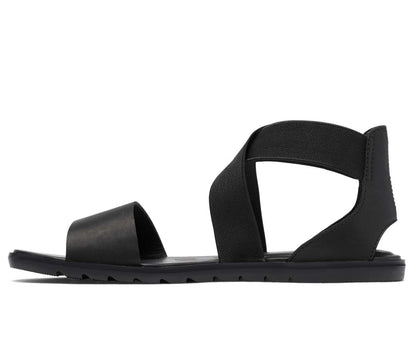 SOREL WOMENS ELLA II SANDAL NL4041-010 Black