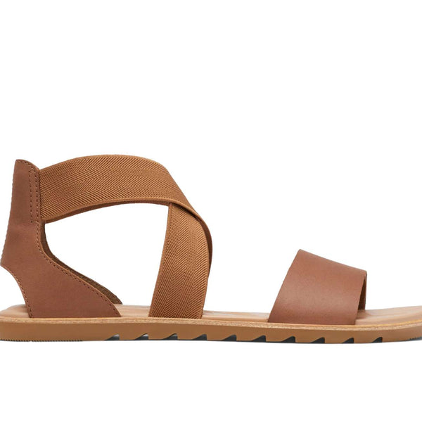 SOREL WOMENS ELLA II SANDAL NL4041-242 Velvet Tan