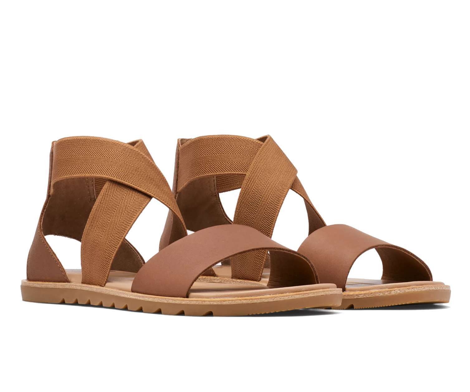 SOREL WOMENS ELLA II SANDAL NL4041-242 Velvet Tan