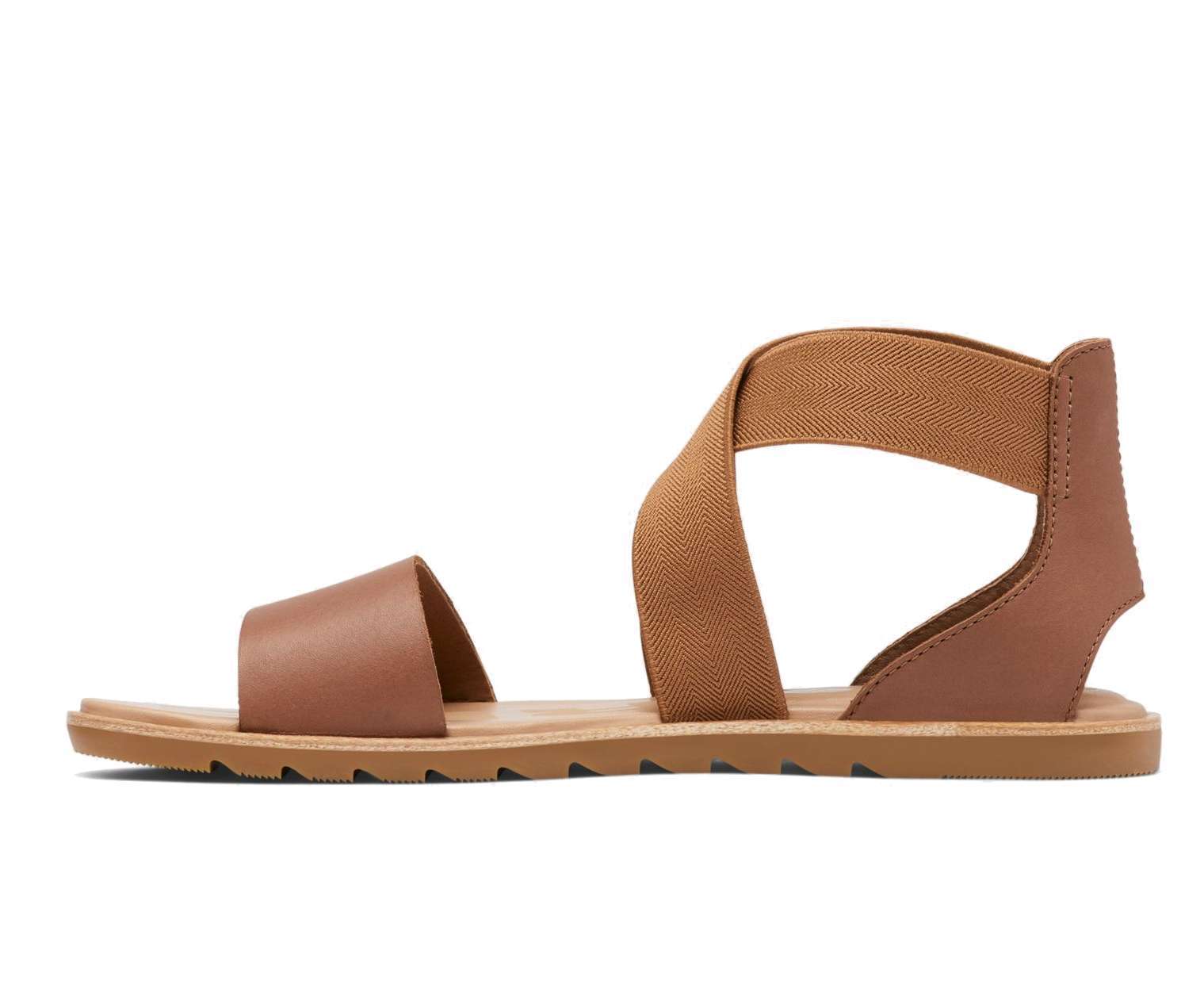 SOREL WOMENS ELLA II SANDAL NL4041-242 Velvet Tan