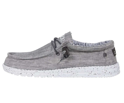 Hey Dude Men's Wally Chambray - Castlerock