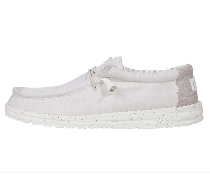 Hey Dude Men's Wally Chambray - Stone Beige