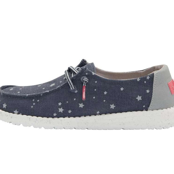 Hey Dude Girl's Shoe Wendy Youth Cat Eye Navy