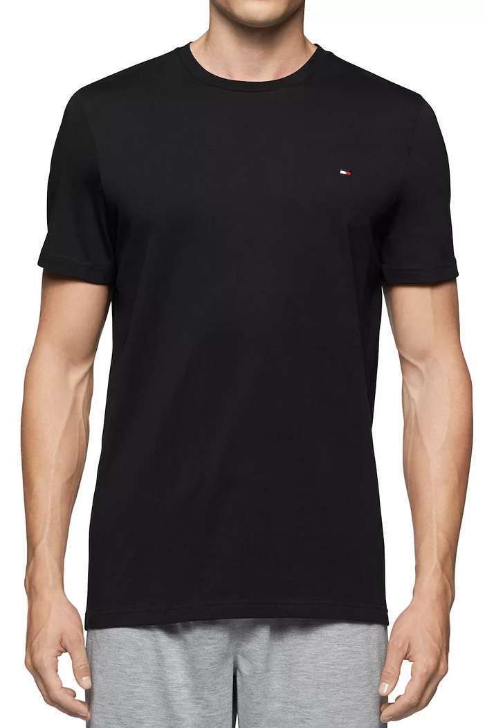 Tommy Hilfiger Men's Cotton Core Flag Crewneck T-Shirt