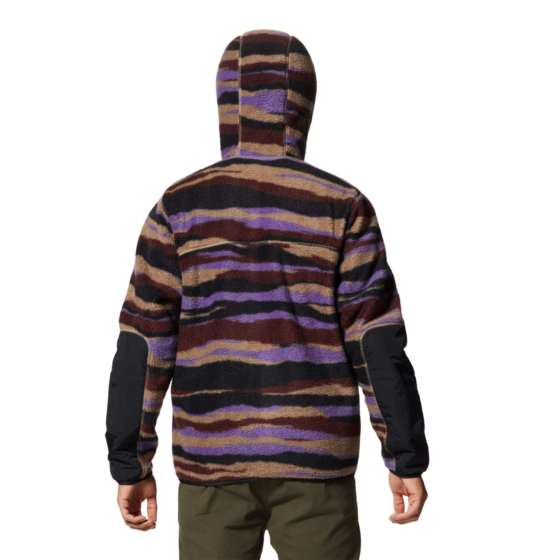 Mountain Hardwear Men's HiCamp Fleece Hoody, 2002931, Trail Dust Landscape