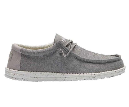 Hey Dude Men's Wally Chambray - Frost Grey