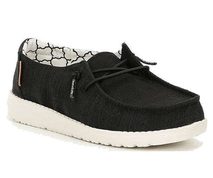 Hey Dude Girl's Wendy Toddler - Linen Black