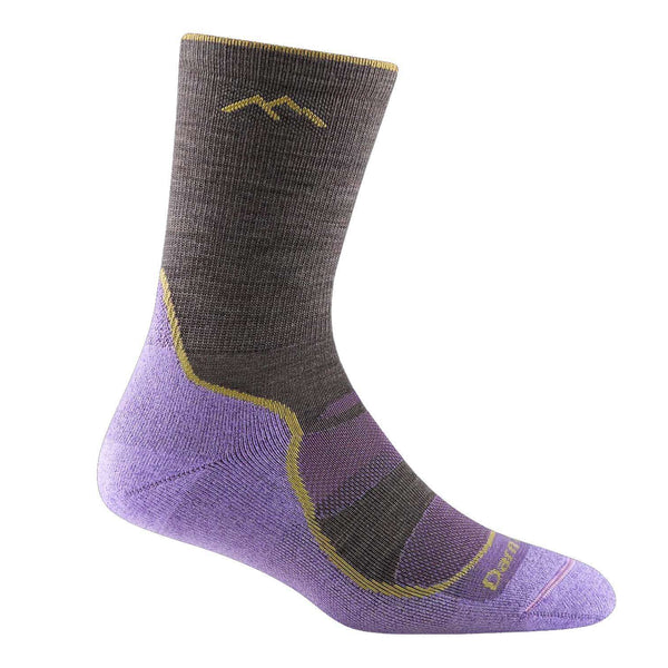 Darn Tough Women's Light Hiker Micro Crew Lightweight Hiking Sock - Taupe