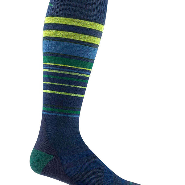 Darn Tough Men's Snowpack Over-the-Calf Midweight Ski & Snowboard Sock - Midnight