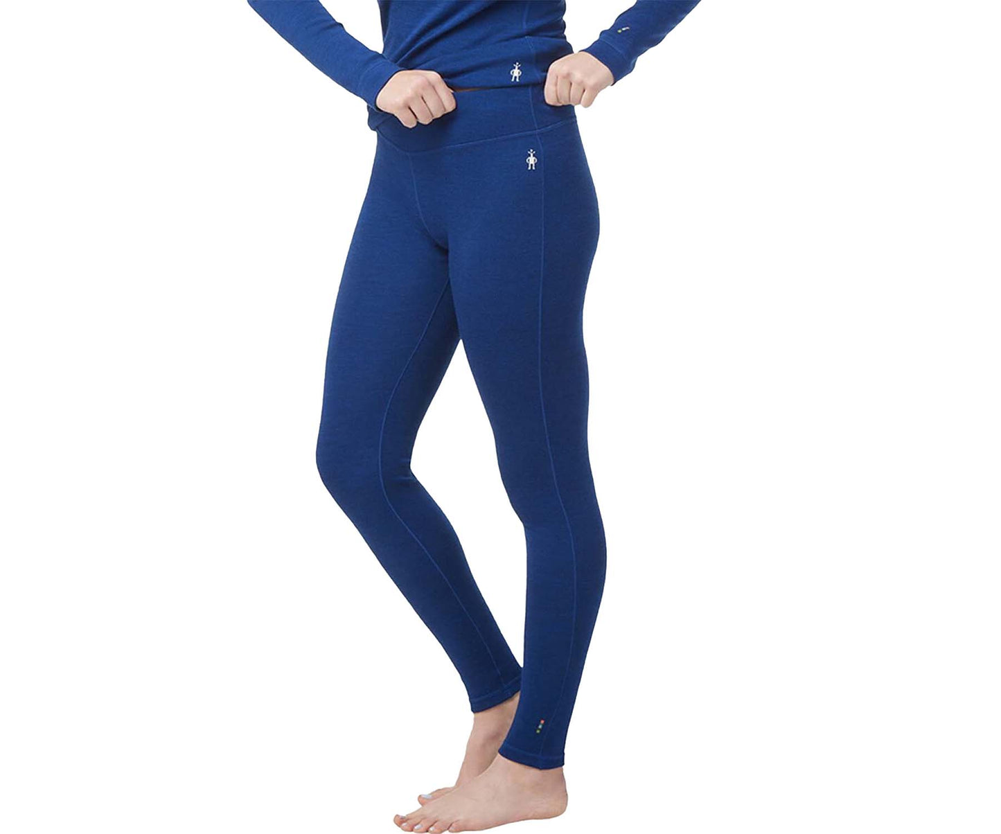 Smartwool Women's Classic Thermal Merino Base Layer Bottom - Blueberry Hill Heather