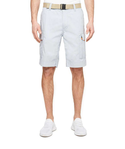 WearFirst Men's Roam Stretch Cotton Belted Shorts 