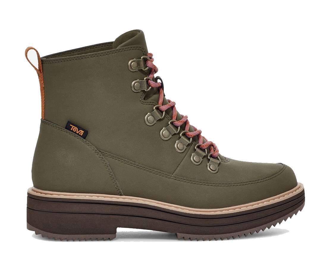 TEVA WOMEN'S MIDFORM BOOT - DARK OLIVE