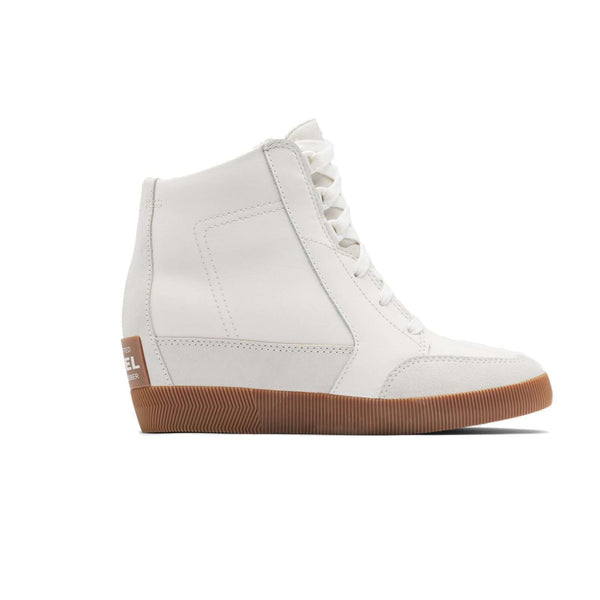 SOREL WOMEN'S OUT N ABOUT WEDGE BOOTIE - Sea Salt Gum 2