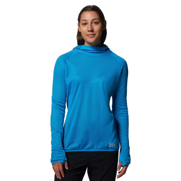 Mountain Hardwear Women's Airmesh hoodie - Electric Sky