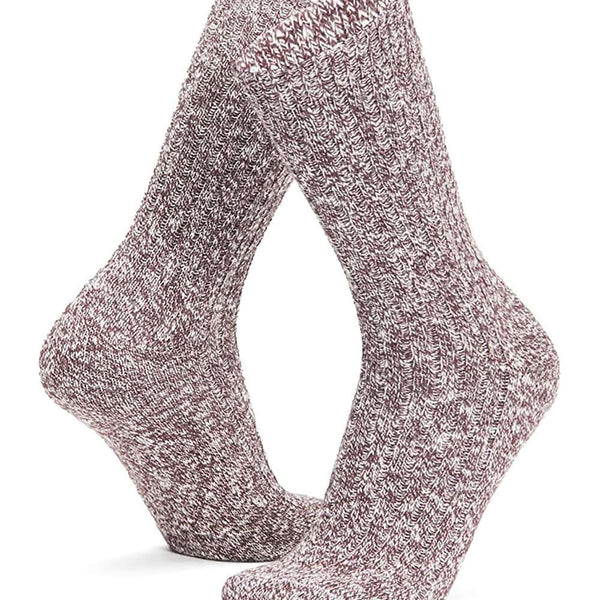 WIGWAM Recycled Wool Blend Cypress Crew  - Burgundy