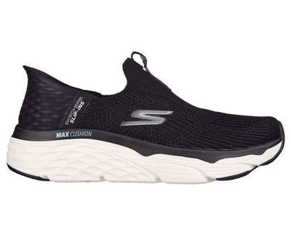 Skechers Women's Slip-ins: Max Cushioning Smooth - Black/White