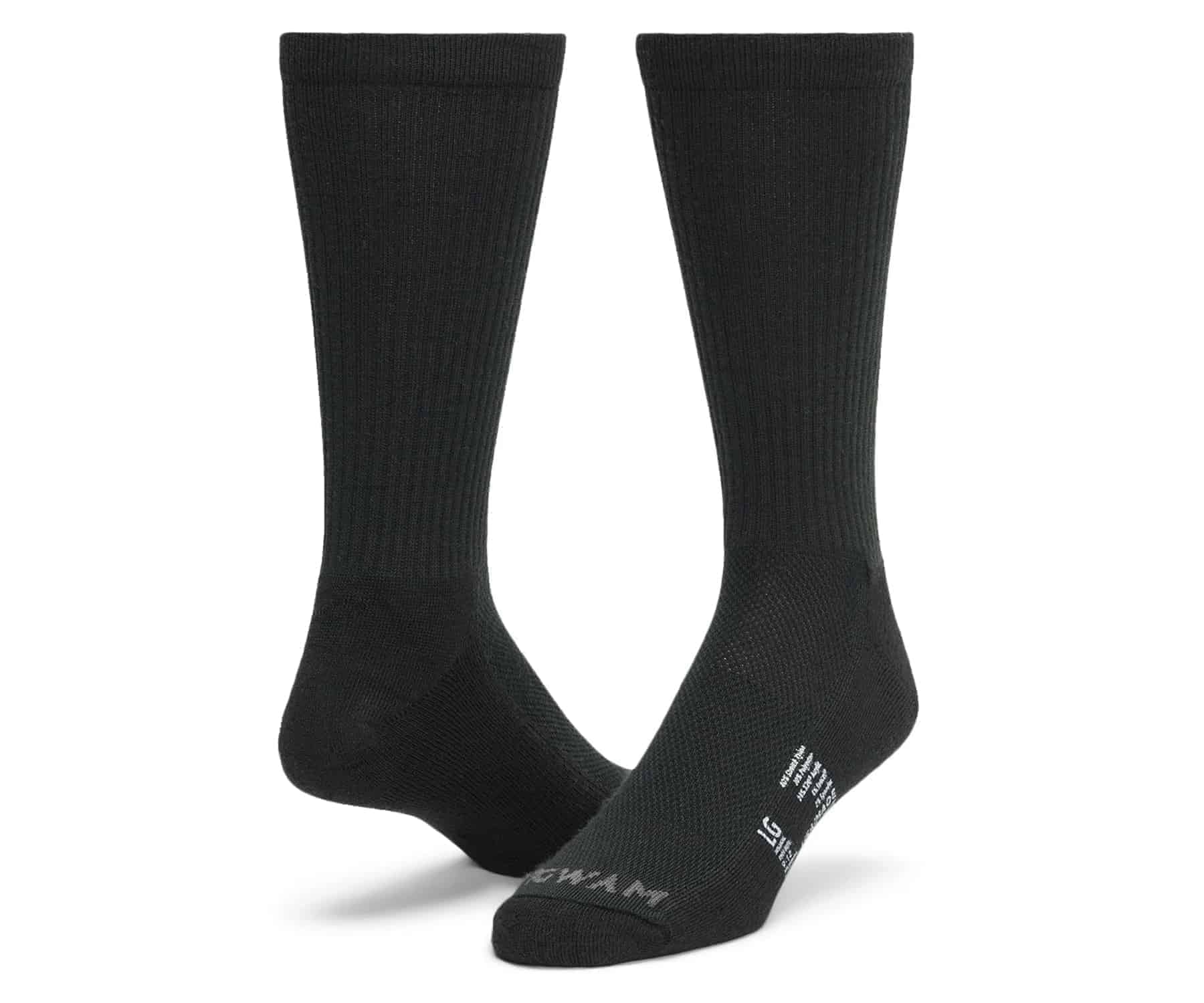WIGWAM Postal Lite Crew - Black