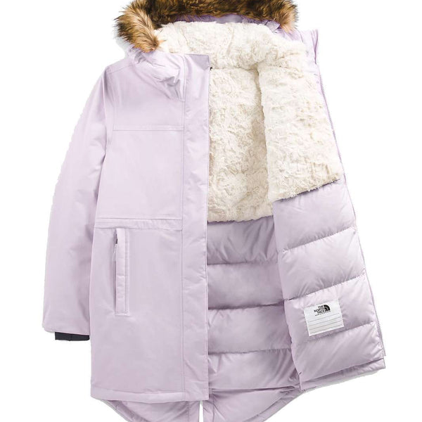 The North Face Girls’ Arctic Parka - Lavender Fog