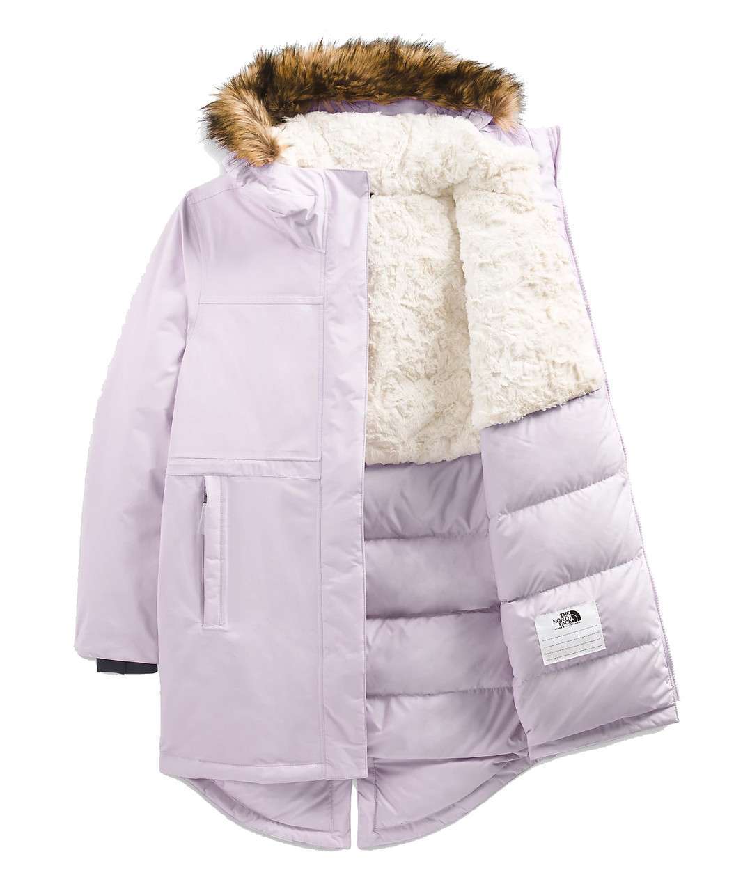 The North Face Girls’ Arctic Parka - Lavender Fog